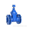 Corrosion resistant stainless steel gate valve